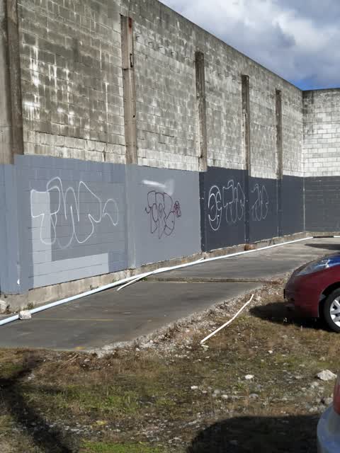 Graffiti, a report photo