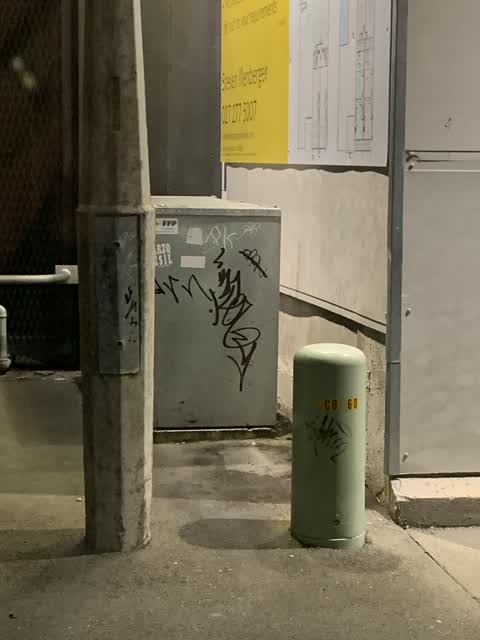 Graffiti, a report photo