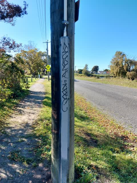 Graffiti, a report photo
