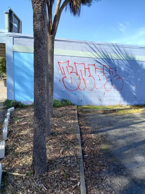Graffiti, a report photo