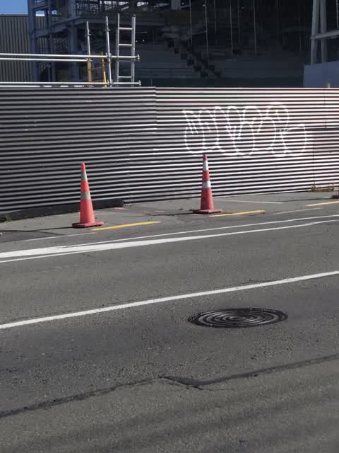 Graffiti, a report photo