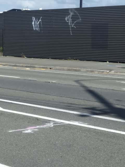 Graffiti, a report photo