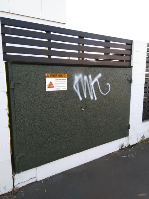 Graffiti, a report photo