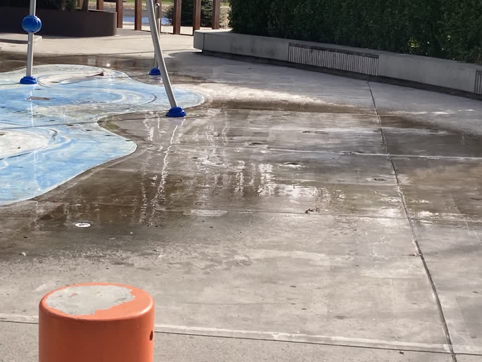 The photograph attached to this parks report