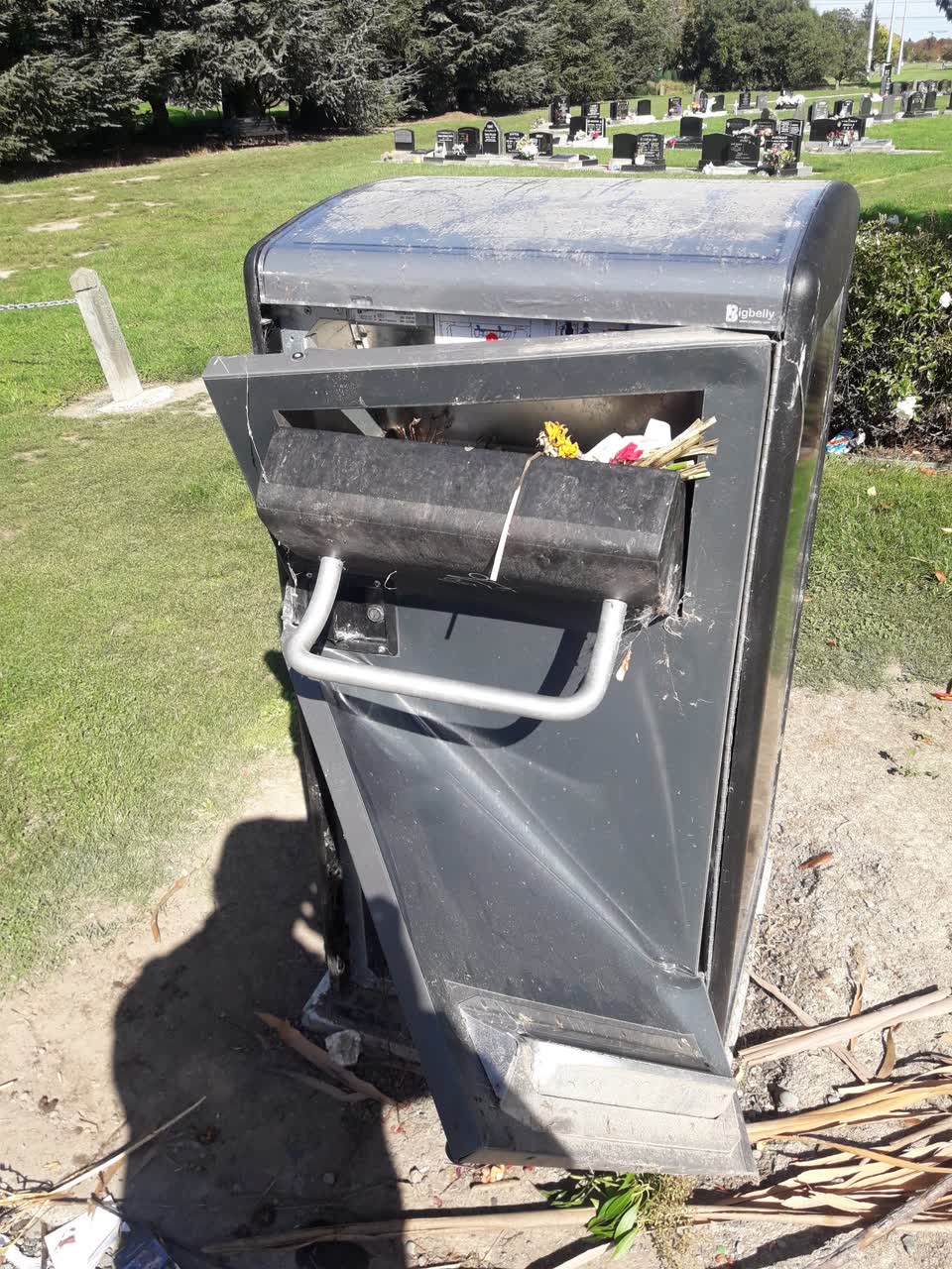 The photograph attached to this parks report