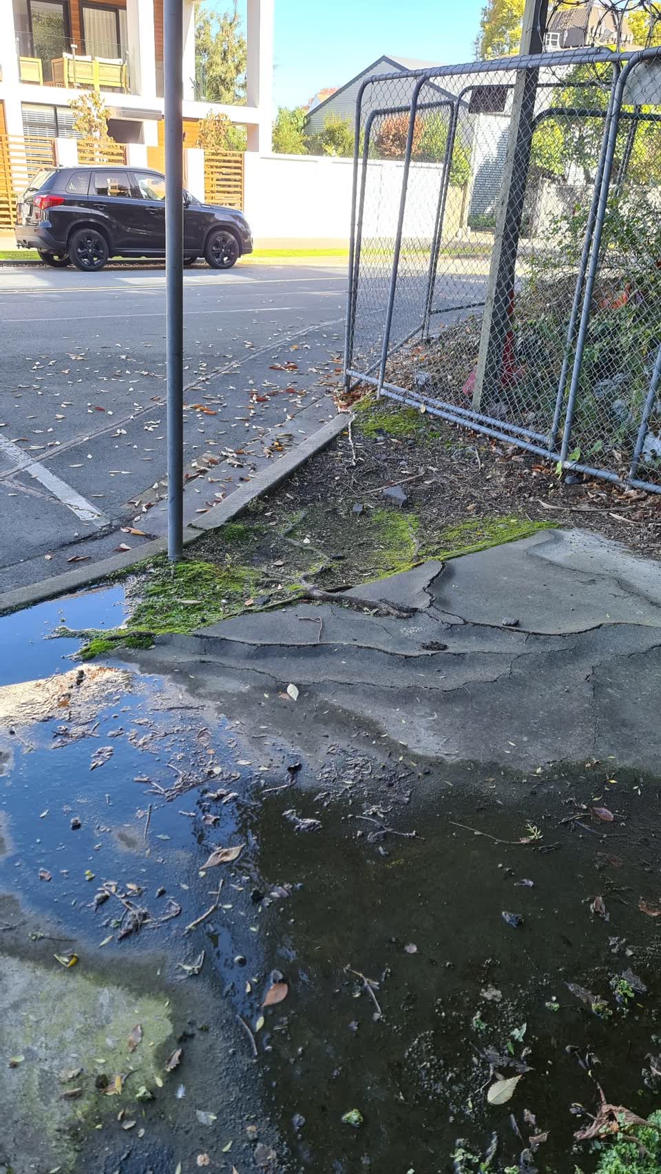 The photograph attached to this water supply report
