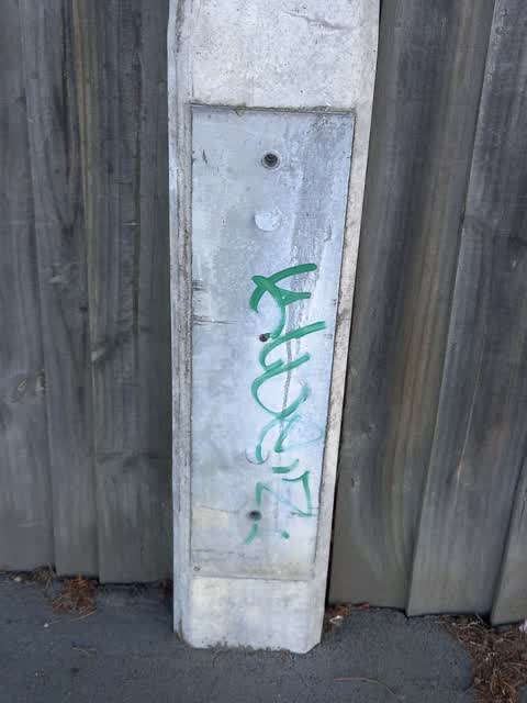 Graffiti, a report photo
