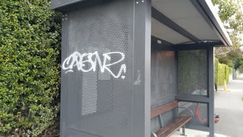 Graffiti, a report photo