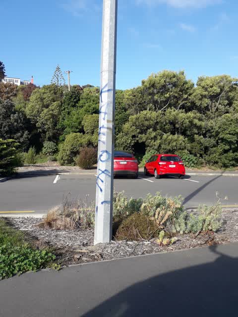 Graffiti, a report photo