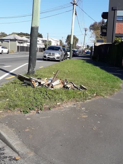 Rubbish/Recycling — a report photo