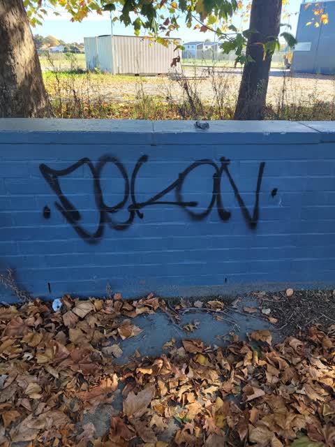 Graffiti, a report photo