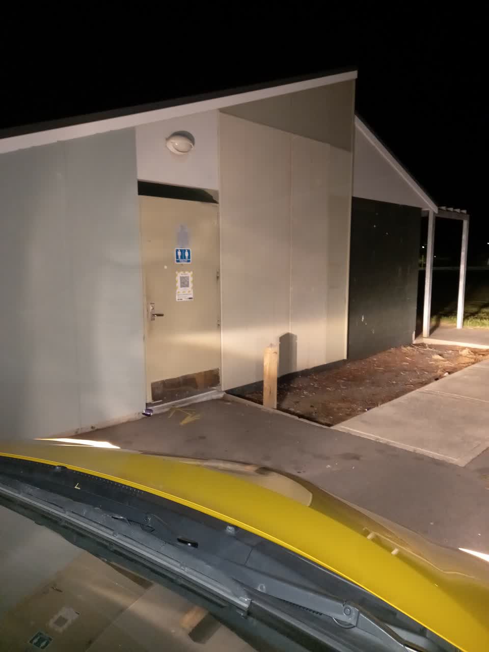 The photograph attached to this parks report