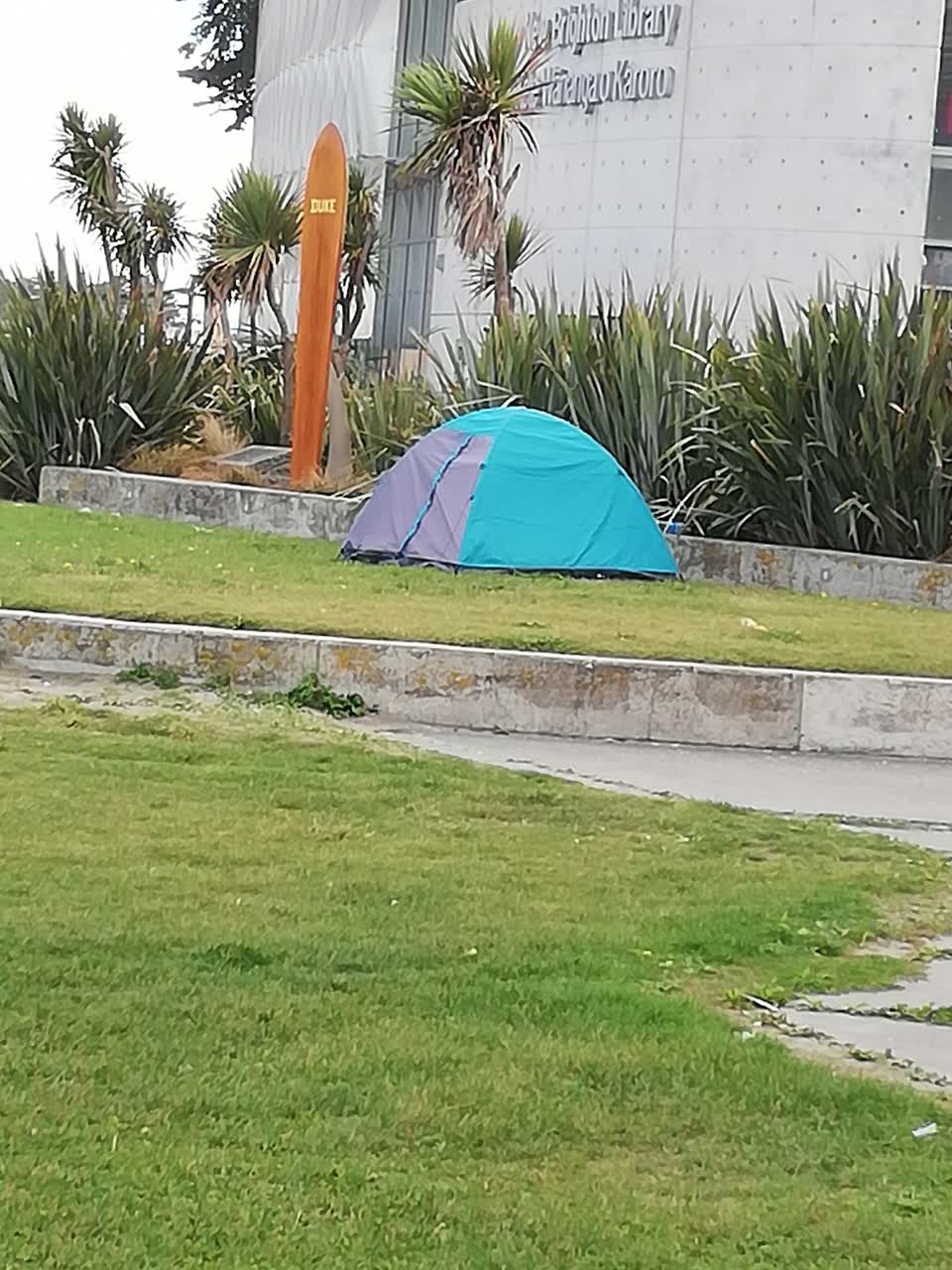 The photograph attached to this parks report
