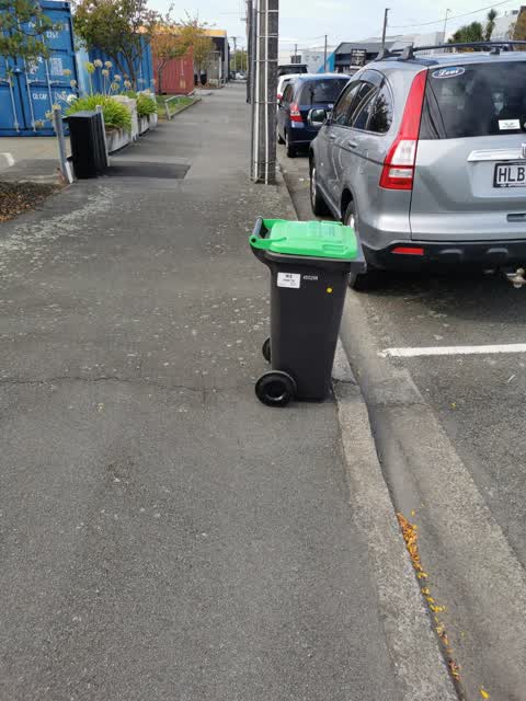 Rubbish/Recycling, a report photo