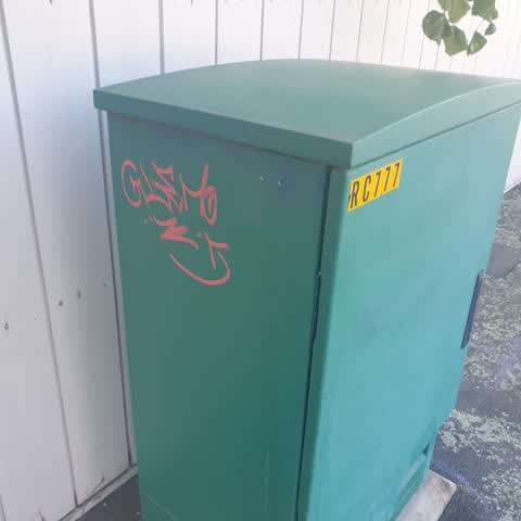 Graffiti, a report photo