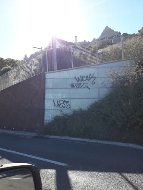 Graffiti, a report photo