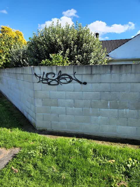 Graffiti, a report photo
