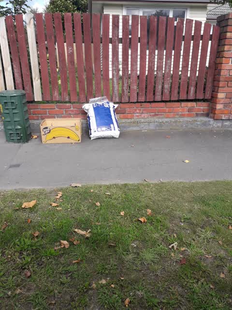 Rubbish/Recycling — a report photo