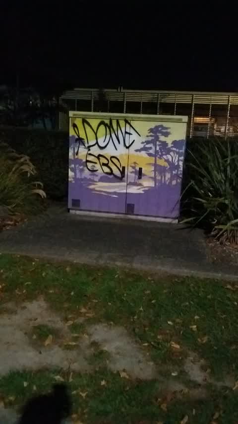 Graffiti, a report photo