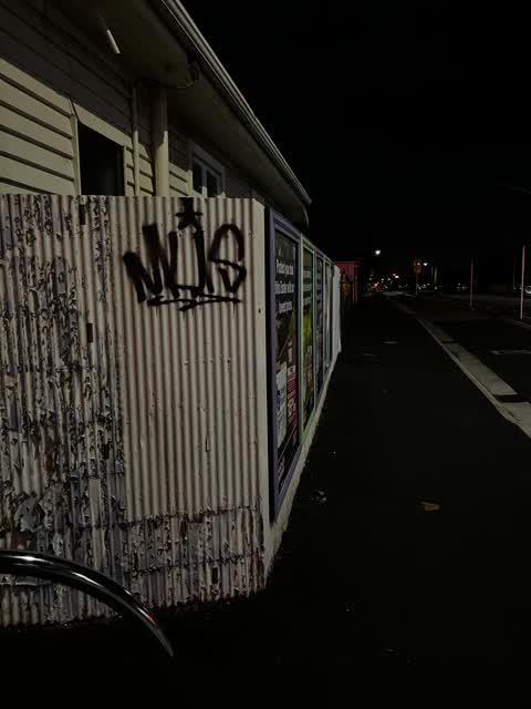 Graffiti, a report photo