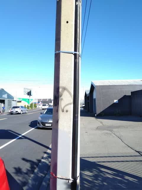 Graffiti, a report photo