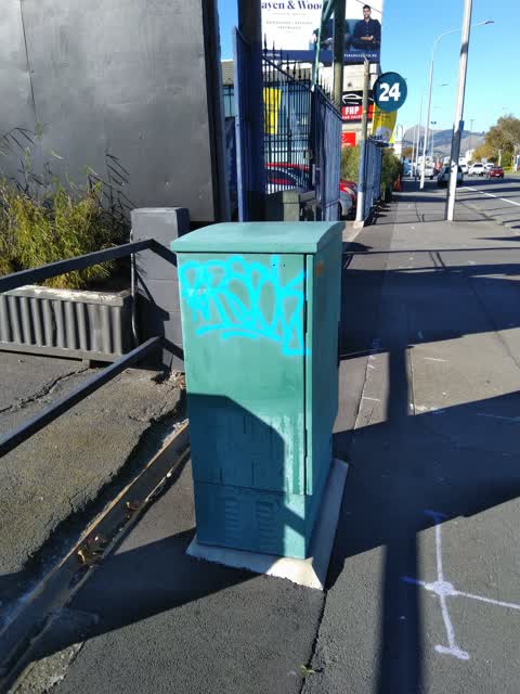Graffiti, a report photo