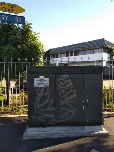 Graffiti, a report photo