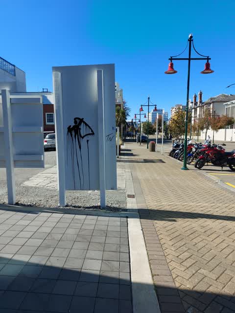 Graffiti, a report photo