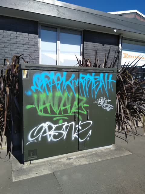 Graffiti, a report photo