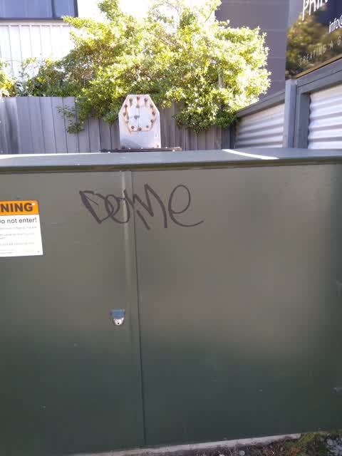 Graffiti, a report photo
