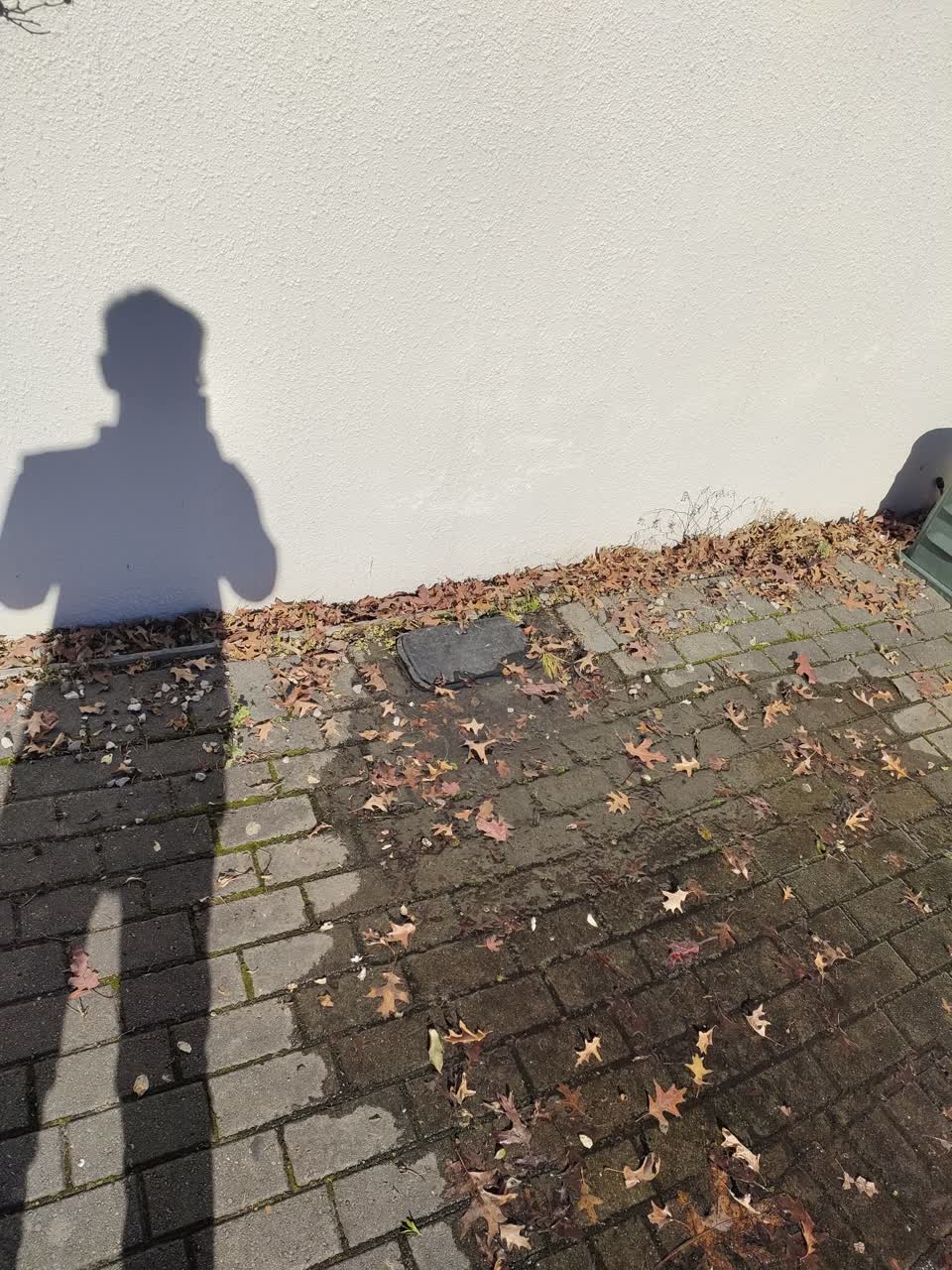 The photograph attached to this water leak report