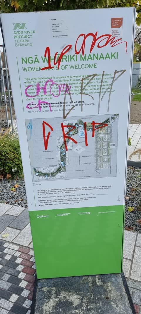 Graffiti, a report photo