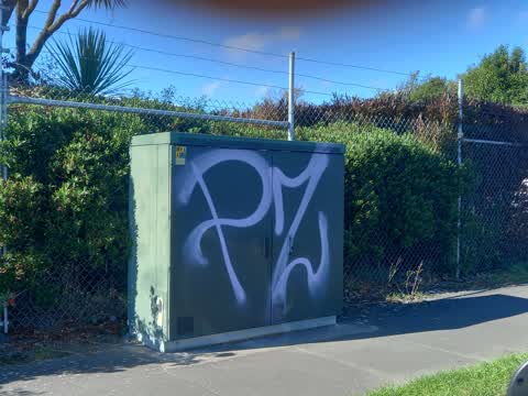 Graffiti, a report photo