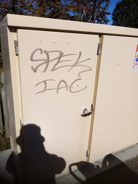 Graffiti, a report photo