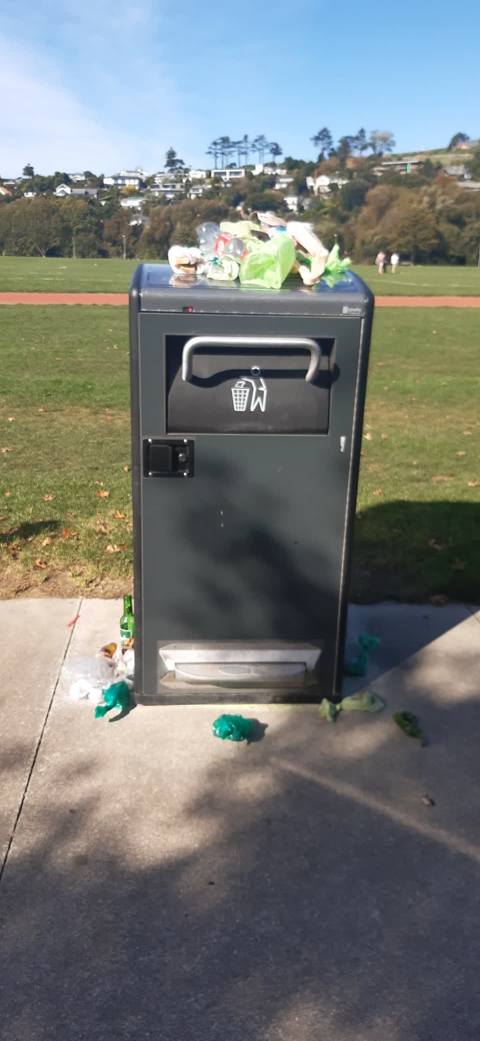 The photograph attached to this parks report