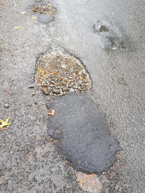 Roading/Streets, a report photo