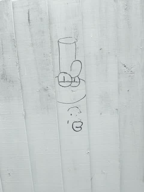 Graffiti, a report photo