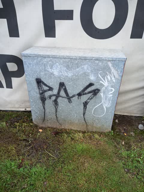 Graffiti, a report photo