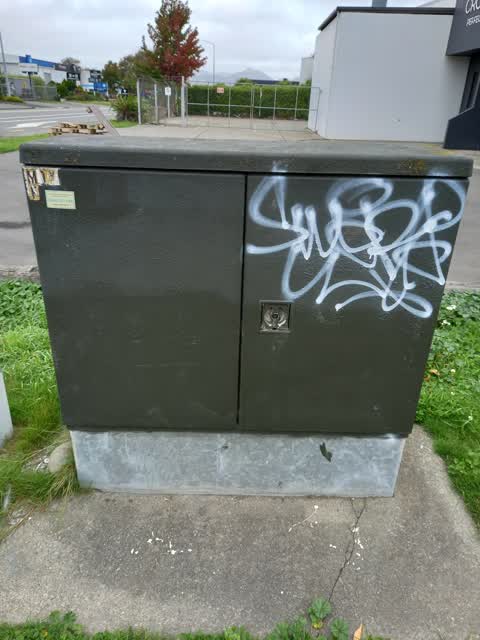 Graffiti, a report photo