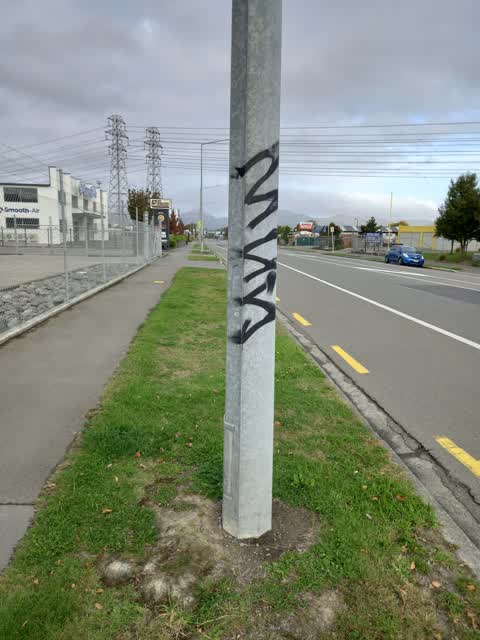 Graffiti, a report photo