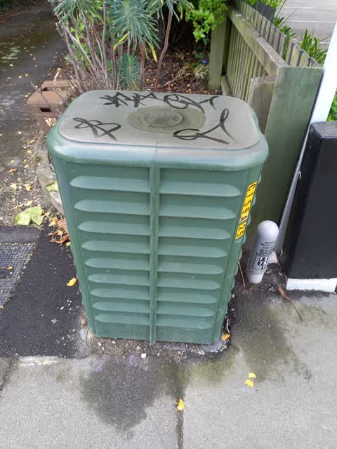 Graffiti, a report photo