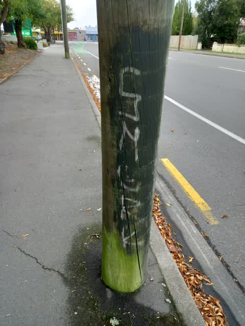 Graffiti, a report photo