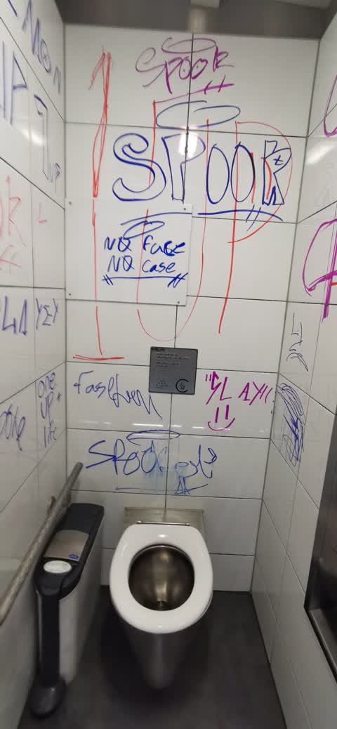 Graffiti, a report photo