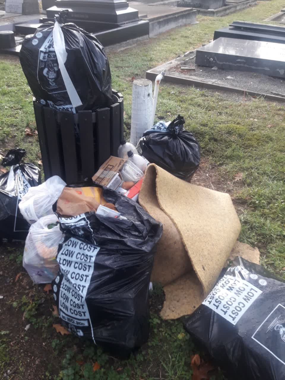 The photograph attached to this parks report