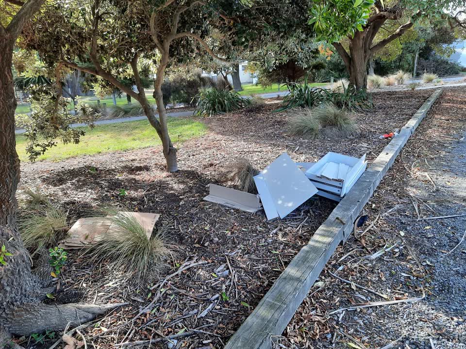 The photograph attached to this parks report