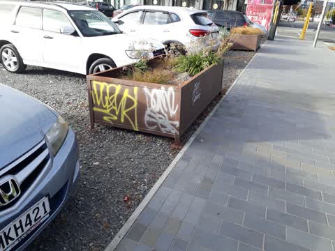 Graffiti, a report photo