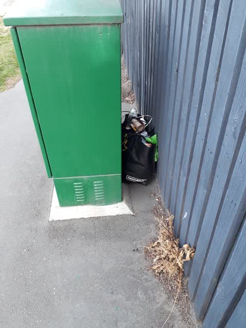 Rubbish/Recycling — a report photo