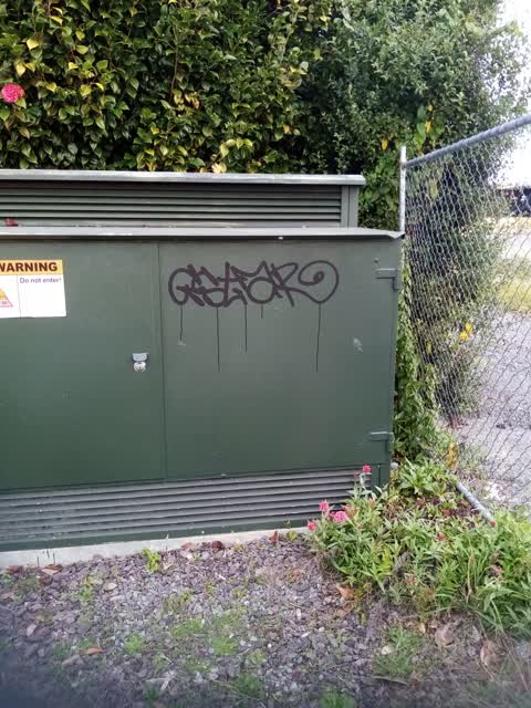 Graffiti, a report photo