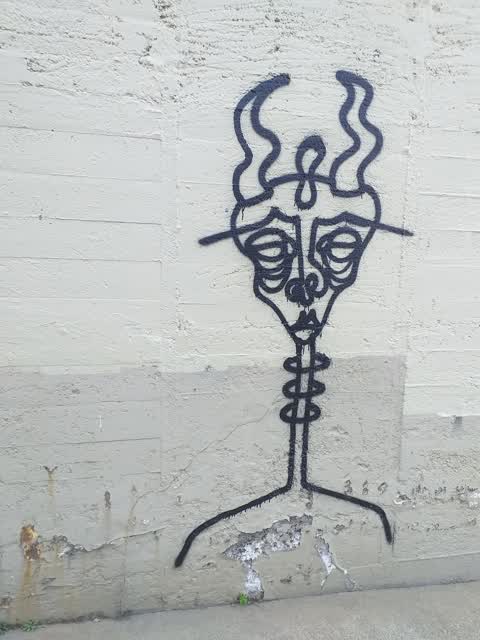 Graffiti, a report photo