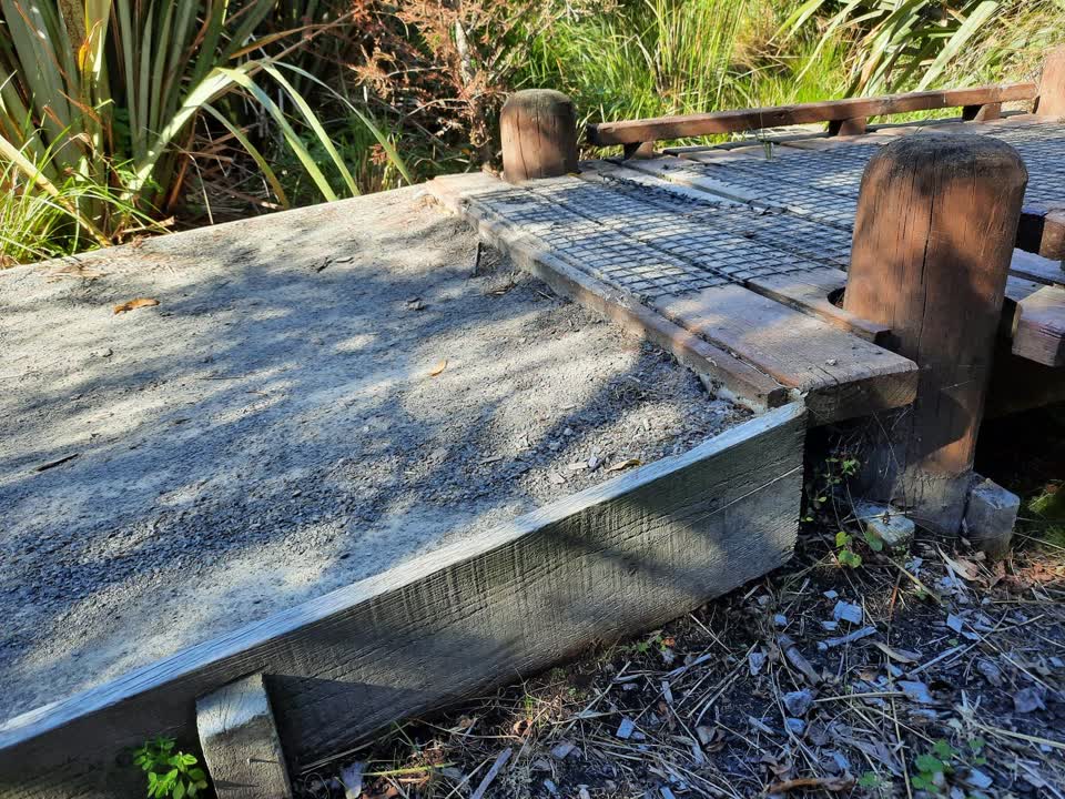 The photograph attached to this parks report